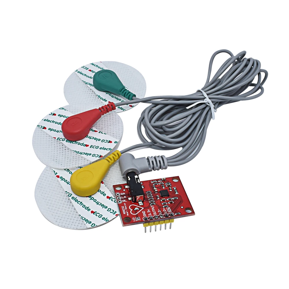 Módulo Wavgat-ecg Ad8232 Para Arduino Uno R3
