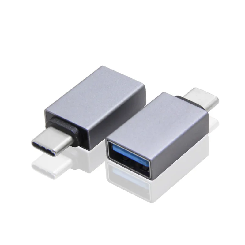 3 100 шт. USB 3,1 type C адаптер типа OTG C штекер USB 3,0 A Женский конвертер OTG функция для Macbook Google Chromebook - Цвет: 3