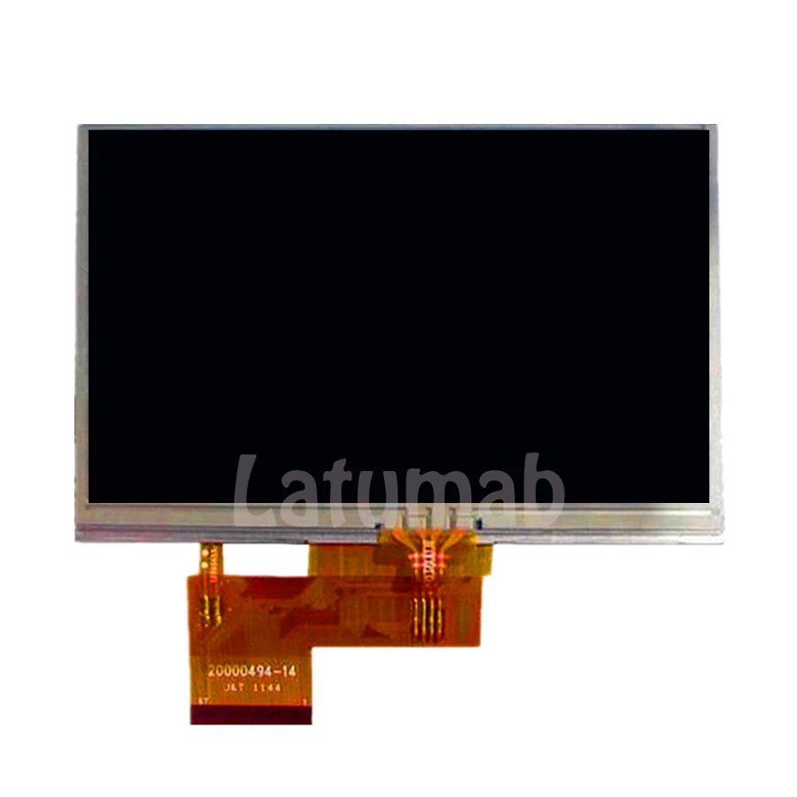 Promoción Latumab-pantalla LCD para Garmin Zumo, 4,3 ", AT043TN24 V.4, 340, 350, 350ML, 390, 390LM, AT043TN24, V4, Panel de pantalla con digitalizador táctil jlOEBGNKD