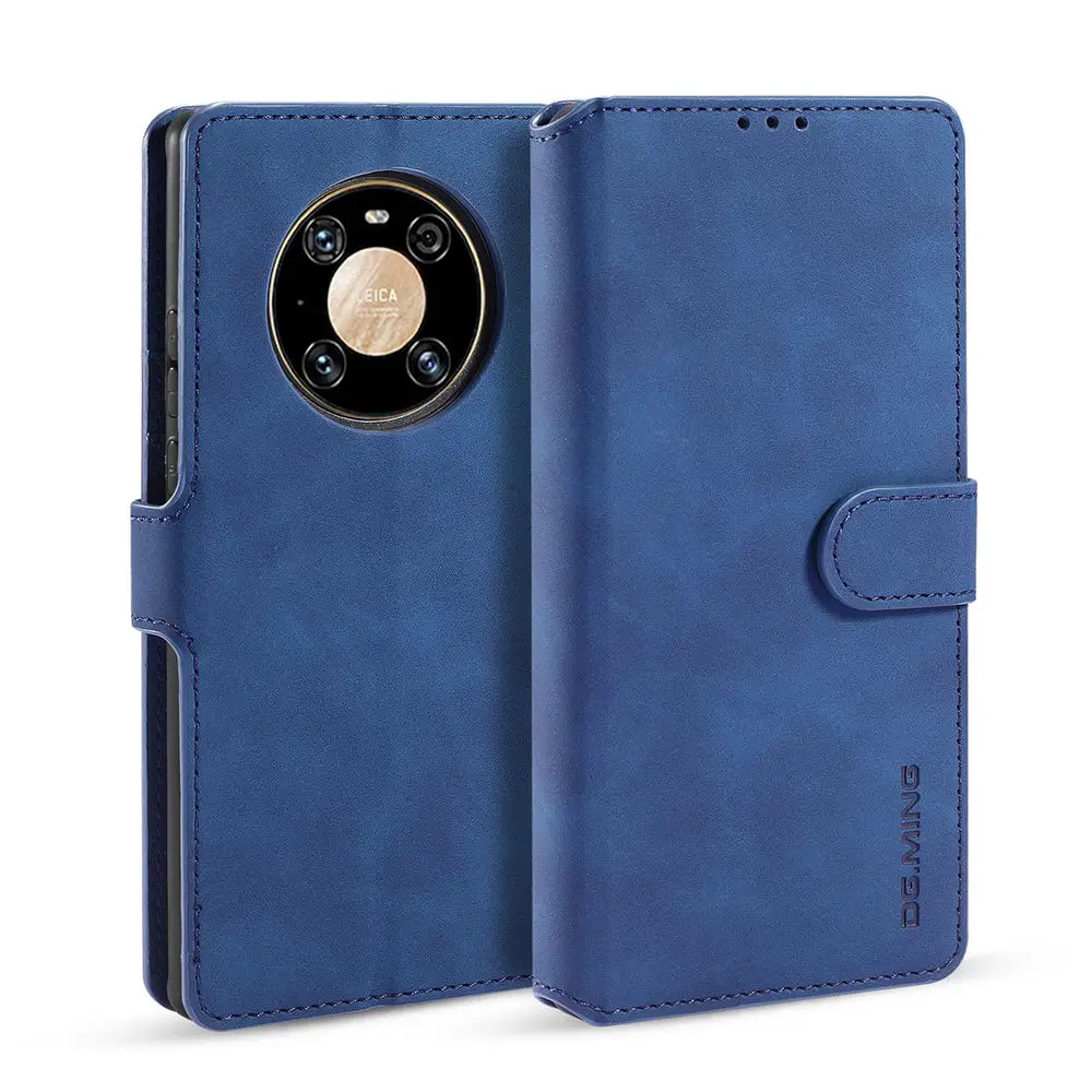 

Luxury Flip Leather Phone Case For Huawei Mate 40 Wallet Credit Card Retro Magnetic Shockproof Protective Stand Wallet Cover