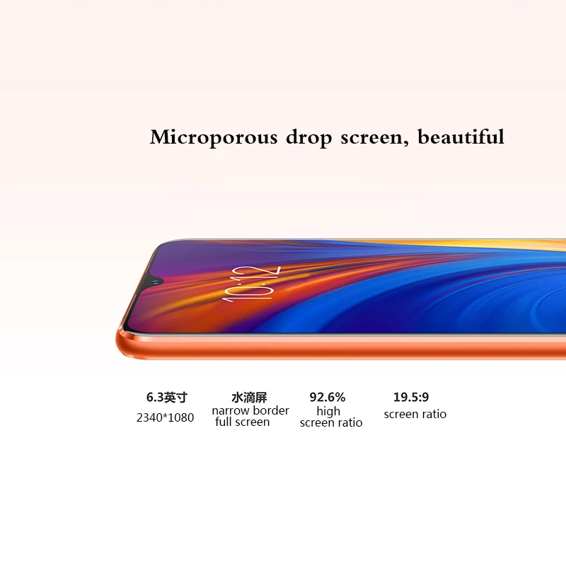 Мобильный телефон lenovo Z5s Dual SIM 4G LTE, 6 ГБ ОЗУ, 64 Гб ПЗУ, Восьмиядерный процессор Snapdragon 710 6,3" 1080x2340, полный экран 19,5: 9 Android 9,0