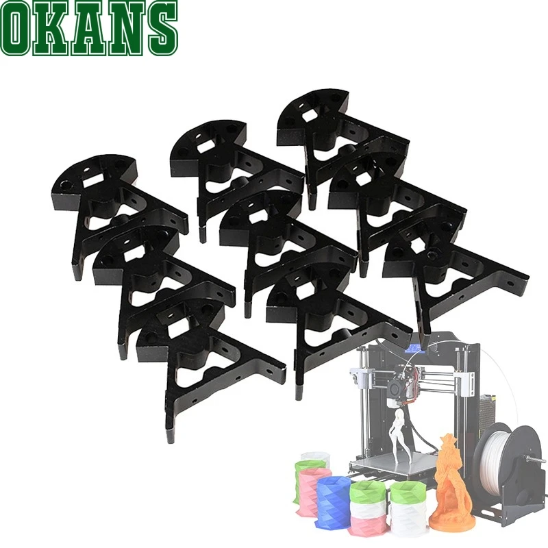

9Pcs Kossel K800 Mini 2020 3D Printer Aluminum Frame RepRap Rostock Delta With Best Price