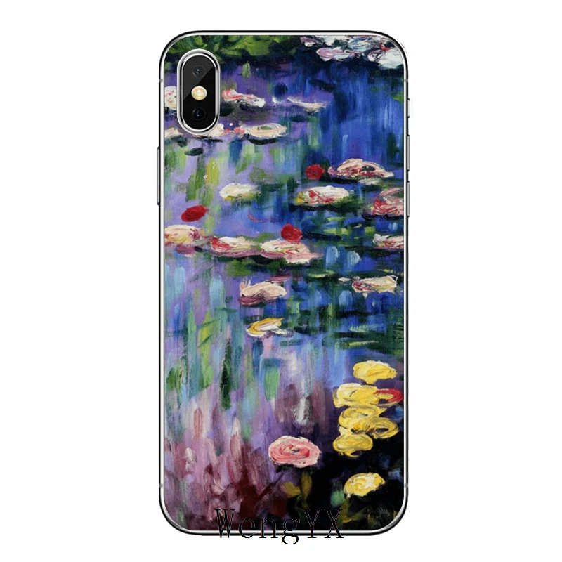 Садовая живопись Клода монета для huawei mate 20 10 9 P30 P20 P10 P9 pro Lite P Smart plus аксессуары чехол для телефона - Цвет: Garden-painting-A-03
