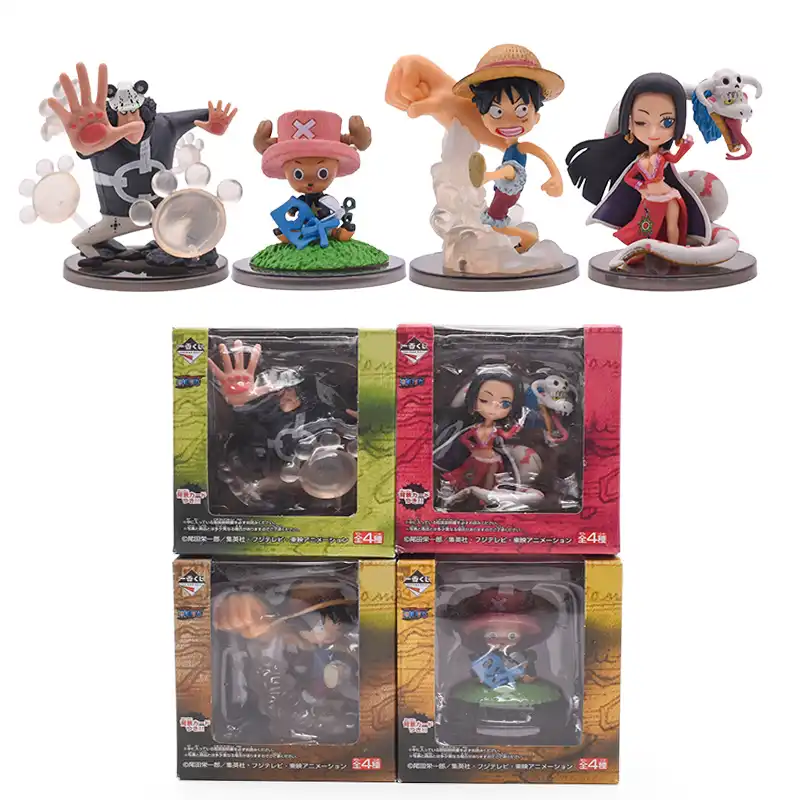 4ピース セットワンピースアクションフィギュアアニメルフィゾロサンサボ ハンコックエースコンビネーションpvcアクションモデルコレクション人形おもちゃギフト アクション トイ フィギュア Aliexpress