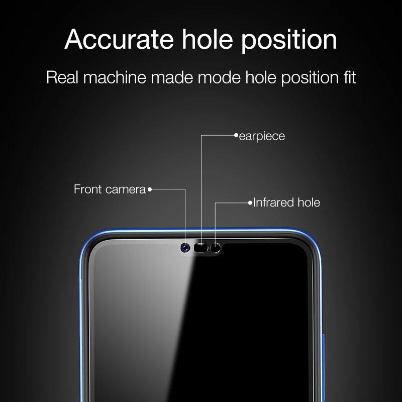 CAFELE Экран протектор для huawei Honor 8 2.5D закаленное Стекло Высокая Ясно ультра тонкий Анти Shatter Защитная пленка для Honor 8