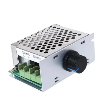 

PWM Controller Voltage Regulator Input AC 220V Output DC 10-210V DC Motor Speed Regulator
