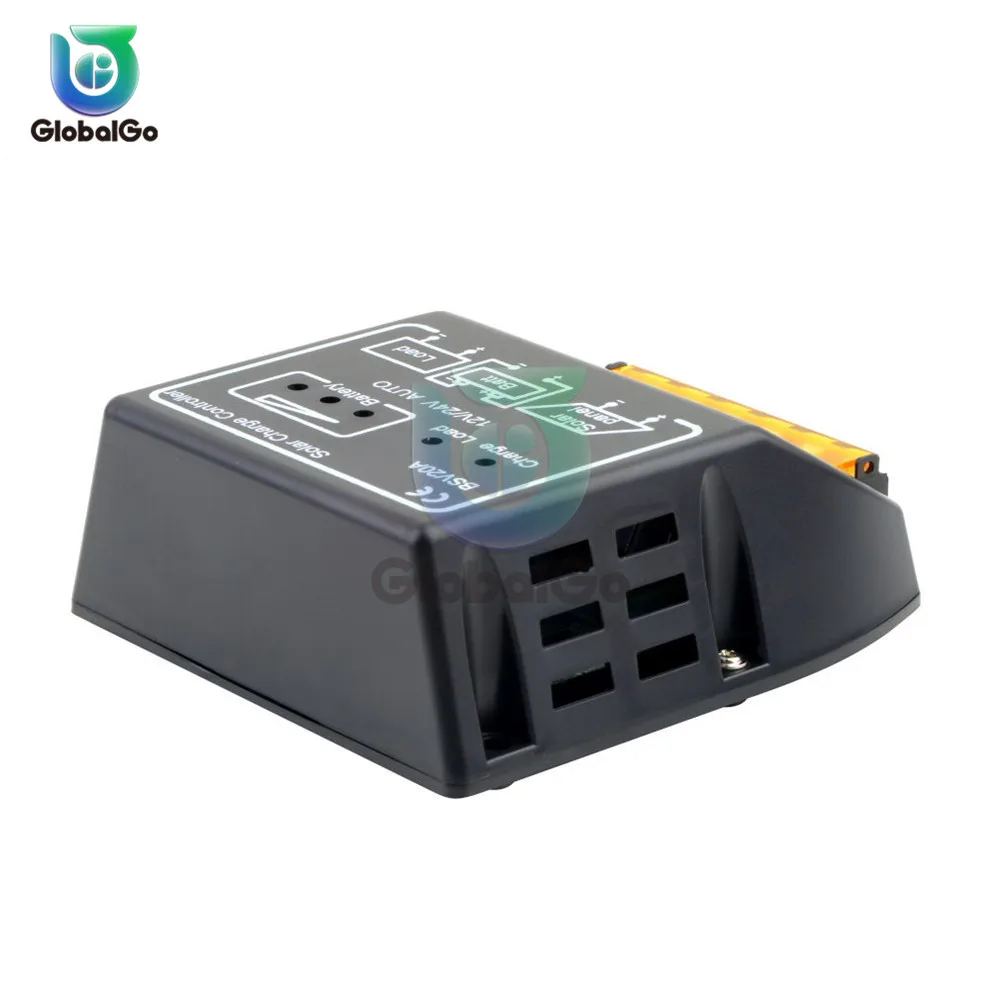 20A DC 12V 24V Автоматический Контроллер заряда солнечной батареи Регулятор солнечная батарея Панель батарея контроллер зарядки