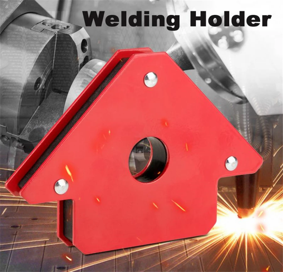 2pcs/50IBS Soldering Locator Strong Magnetic Welding Magnets Holder for Welding Angles Corner Holder Positioner