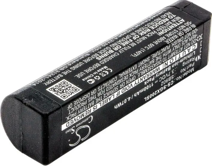 Cameron sino 1100 мАч батарея для SHURE GLX-D цифровые беспроводные системы GLXD1 GLXD2 MXW2 SB902 динамик батарея