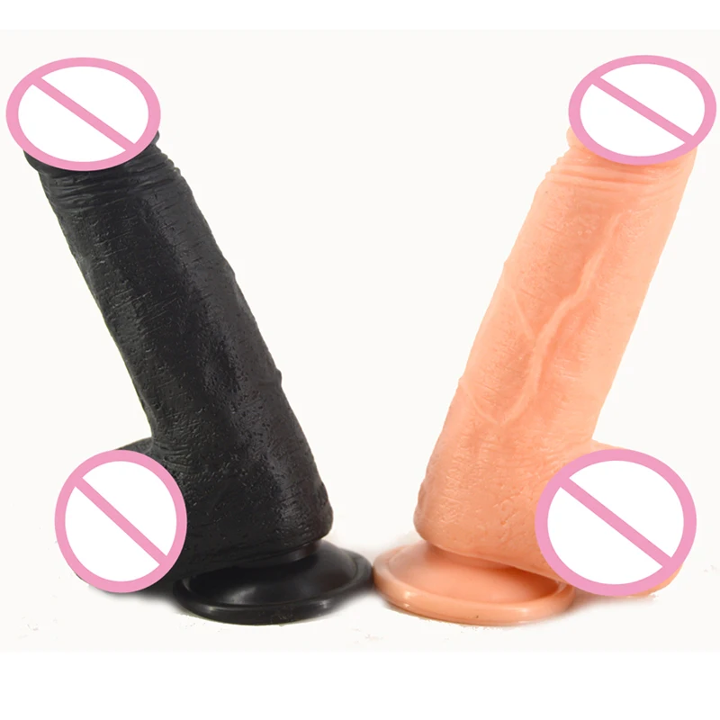 Sex Toys QKKQ Thick Big Dildo with sucker Realistic Penis Sex Toys For Women Artificial Penis Clear Veins Big Erotic