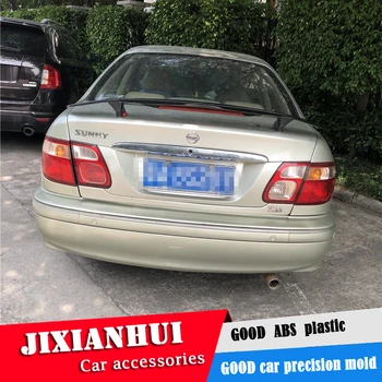 

For Sunny Spoiler 2001-2019 Nissan Sunny TF High Quality Spoiler ABS Material Car Rear Wing Primer Color Rear Spoiler