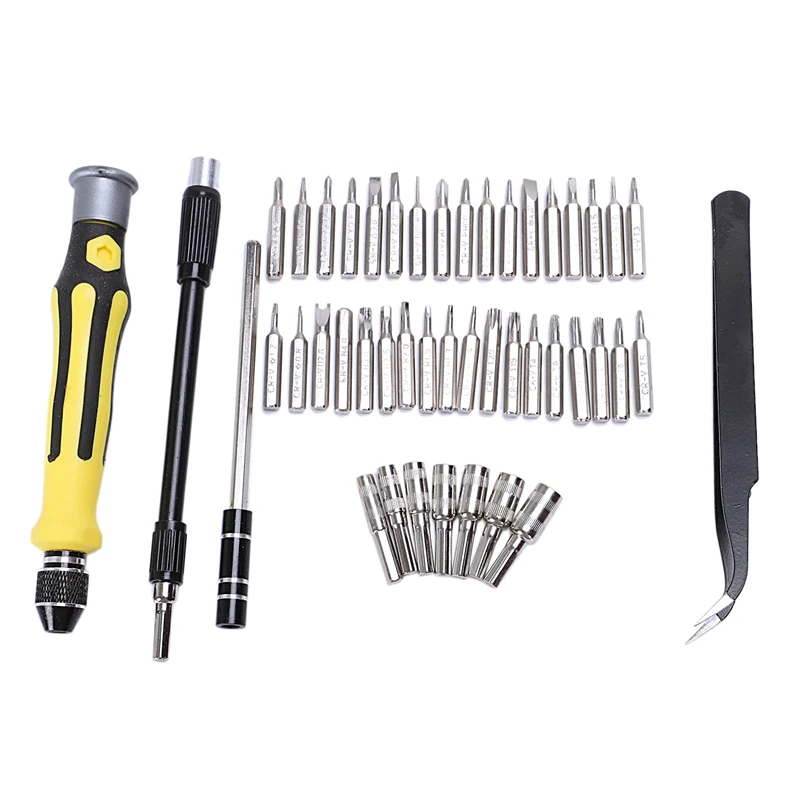 Screwdriver Set 46 In 1 Design Patents Magnetic Precision Screw Driver Tools Quarter Ratcheting Screw Driver Bits Head Set Multi