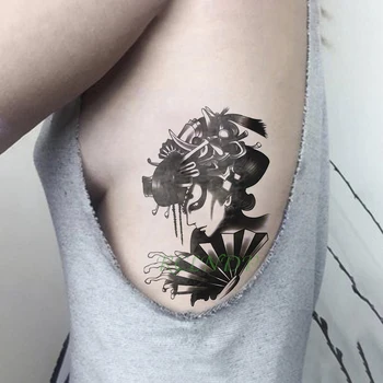 

Waterproof Temporary Tattoo Sticker Cool lady Fake Tatto Flash Tatoo Arm leg Body Art tattoos for Men Girl Women
