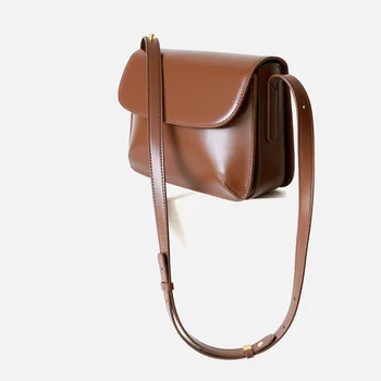 

Genuine Leather Shoulder Bags 2020 New Luxury Designer Crossbody Bags For Ladies Flip Women Messenger Bags Bolsas Feminina