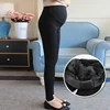 Winter Pregnant Women Black Leggings for Maternity Warm Soft Velvet Pants Pregnancy Inner Wool Clothes Ropa Mujer Embarazada 1