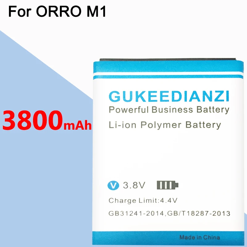 GUKEEDIANZI EB384861LU 3800 мАч батарея для ORRO M1 мобильный телефон замена литиевая батарея