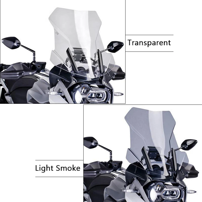 For BMW R1200GS R 1200 GS LC ADV Adventure 2013 2014 2015 2016 2017 2018 Windscreen Windshield Wind Shield Screen Protector (16)