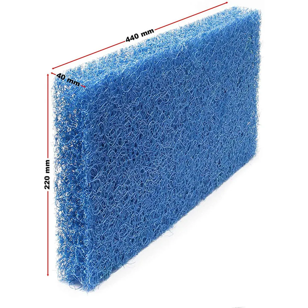 The Replacement Pond Filter Sets and Japanese Rattan Cotton Filters Fit for SunSun CBF-350 CBF-350B 3