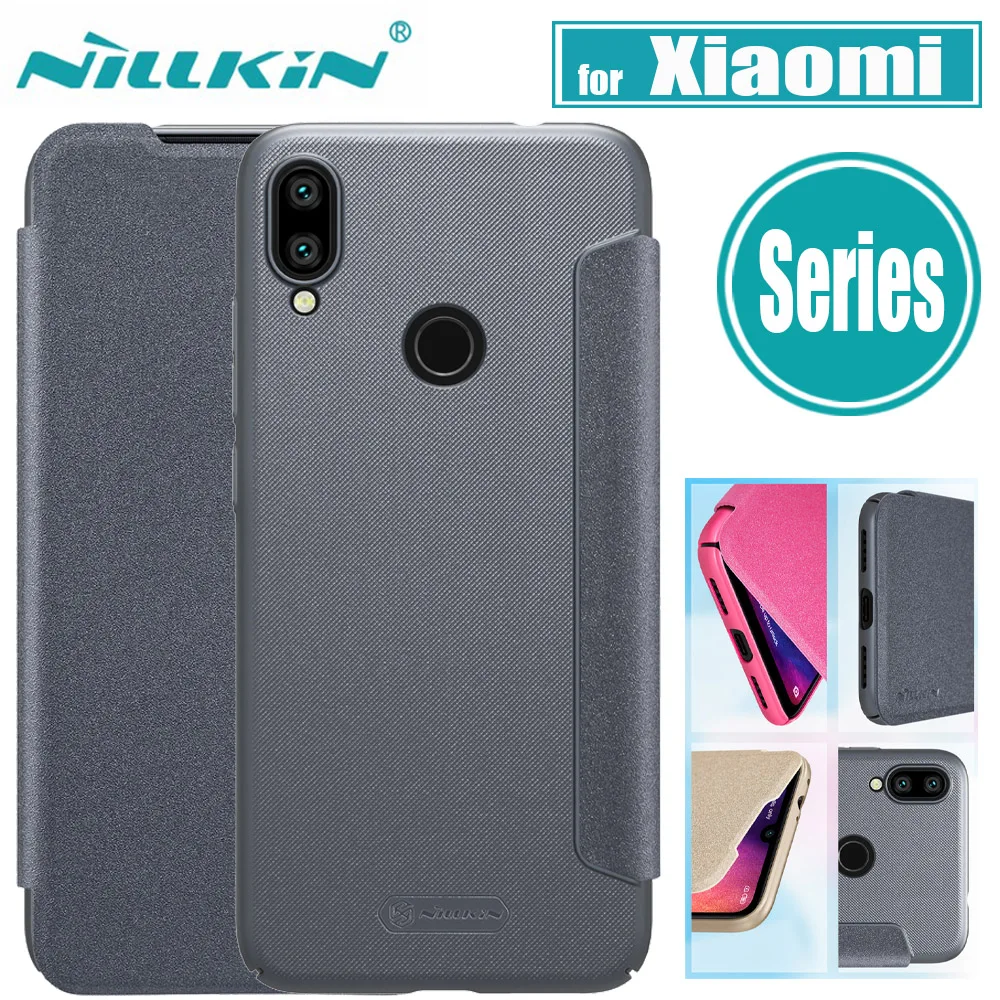 Xiao mi Red mi Note 7/6 Pro Чехол K20 Pro чехол Nillkin Жесткий ПК кожаный флип чехол для Xiaomi mi 9 SE 9T Pro CC9 CC9E A3 Funda чехол