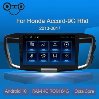 

Accord Android 10.0 Octa Core Gps Navigation Car Player Radio For Honda Accord-9G Rhd 2013-2017