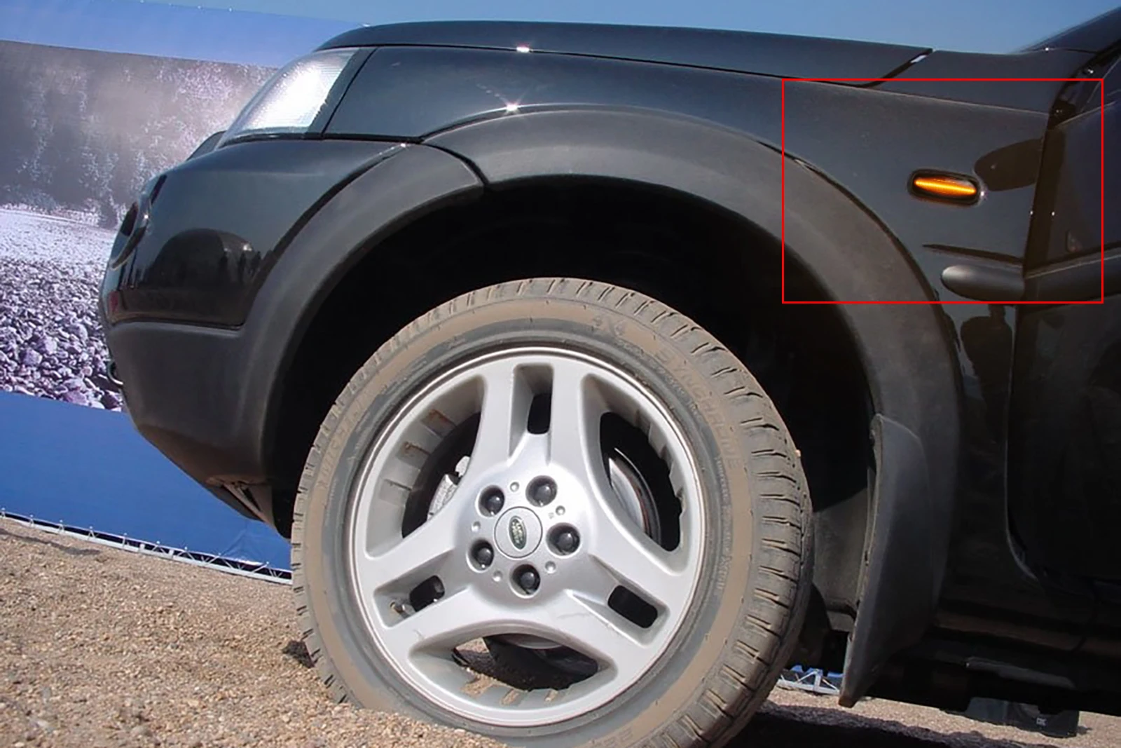 2x Светодиодный светильник повторителя бокового маркера для Land Rover Defender 90 110 freelander Rover 75