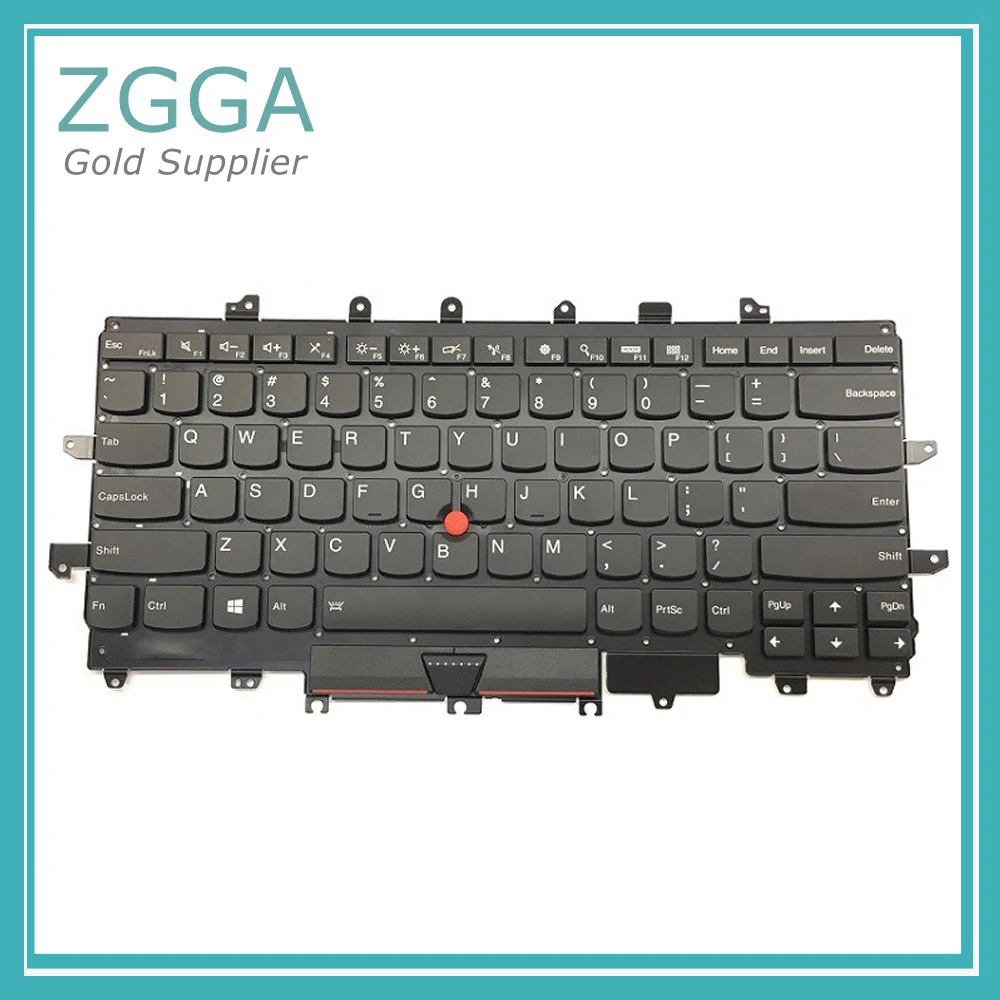 Отремонтированный для lenovo ThinkPad X1 углерода Gen 4th 20FB 20FC английская(США) клавиатура с подсветкой 00PA698 SN20K74746