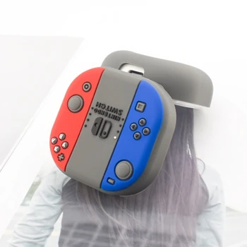 

Retro Game Console Dust-proof Protective Cover Silicone Case for S-AMSUNG Galaxy-Buds live Wireless Earphone