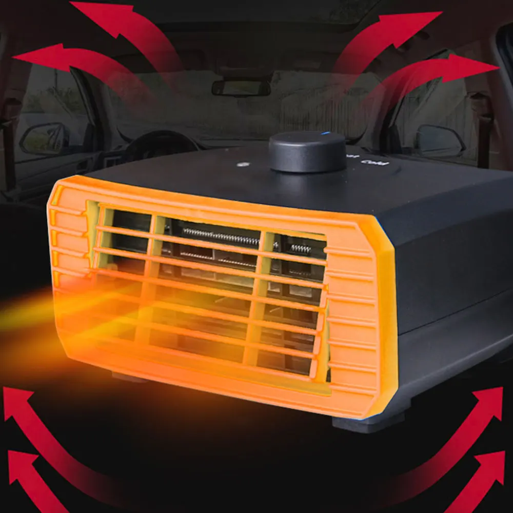 12 V/24 V автомобильный обогреватель Портативный нагреватели для автомобилей и грузовиков вентилятор охлаждения лобового стекла обогреватель Подключитесь к зажигалка
