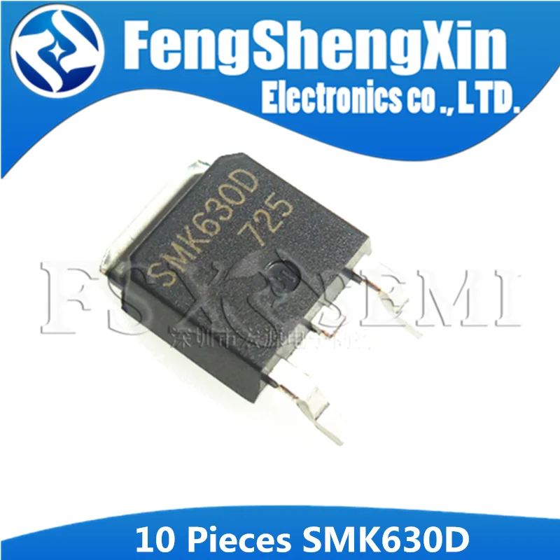 10pcs/lot SMK630 TO 252 SMK630D TO252 SMK630F SOT LCD back light MOS ...