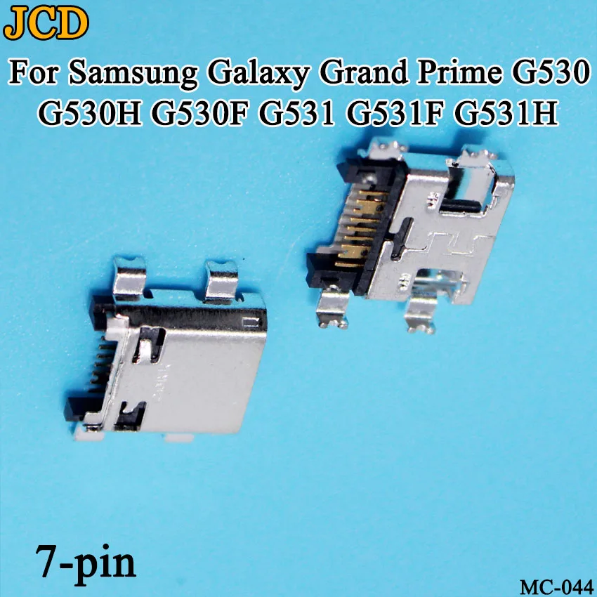 JCD 100 шт./лот для samsung Galaxy Grand Prime G530 micro usb зарядка мини разъем док-станция Разъем Порт