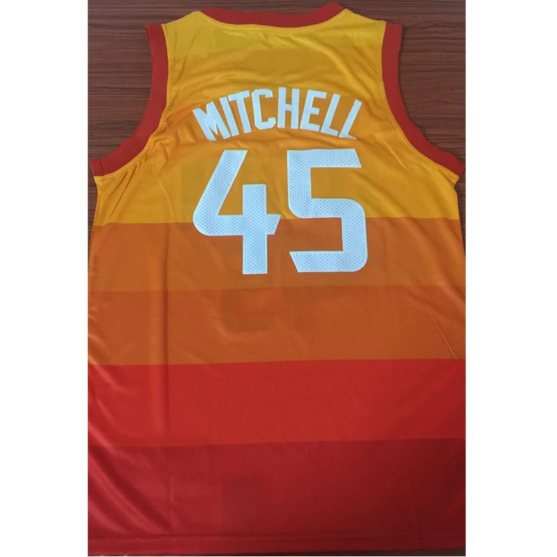 Для мужчин Баскетбол Майки Донован Mitchell Рикки Рубио Энтони Дэвис драгич Дуэйн майка WADE для Распродажа - Цвет: 11