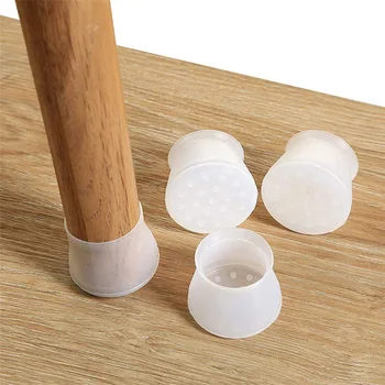 

24Pcs Chair Leg Caps Silicone Floor Protectors Furniture Table Feet Covers