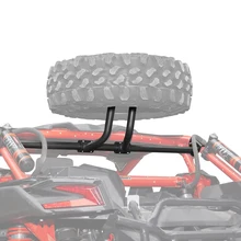Kemimoto utv suporte de suporte de suporte de pneu de reposição montagem rack quadro para can-am maverick x3 max x rc/rs/mr/ds turbo r 2017-2021