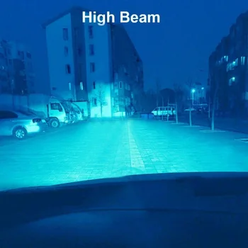 

H7 LED Headlights Bulbs Kit High Low Beam 35W 4000LM Super Bright 8000K Ice-Blue