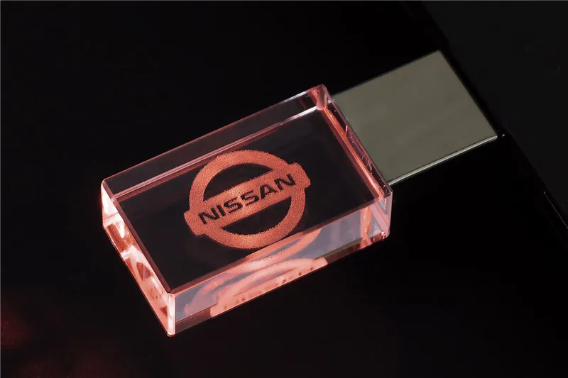 JASTER Nissan crystal+ металлический USB флеш-накопитель 4 ГБ 8 ГБ 16 ГБ 32 ГБ 64 ГБ 128 Гб внешний накопитель карта памяти u диск