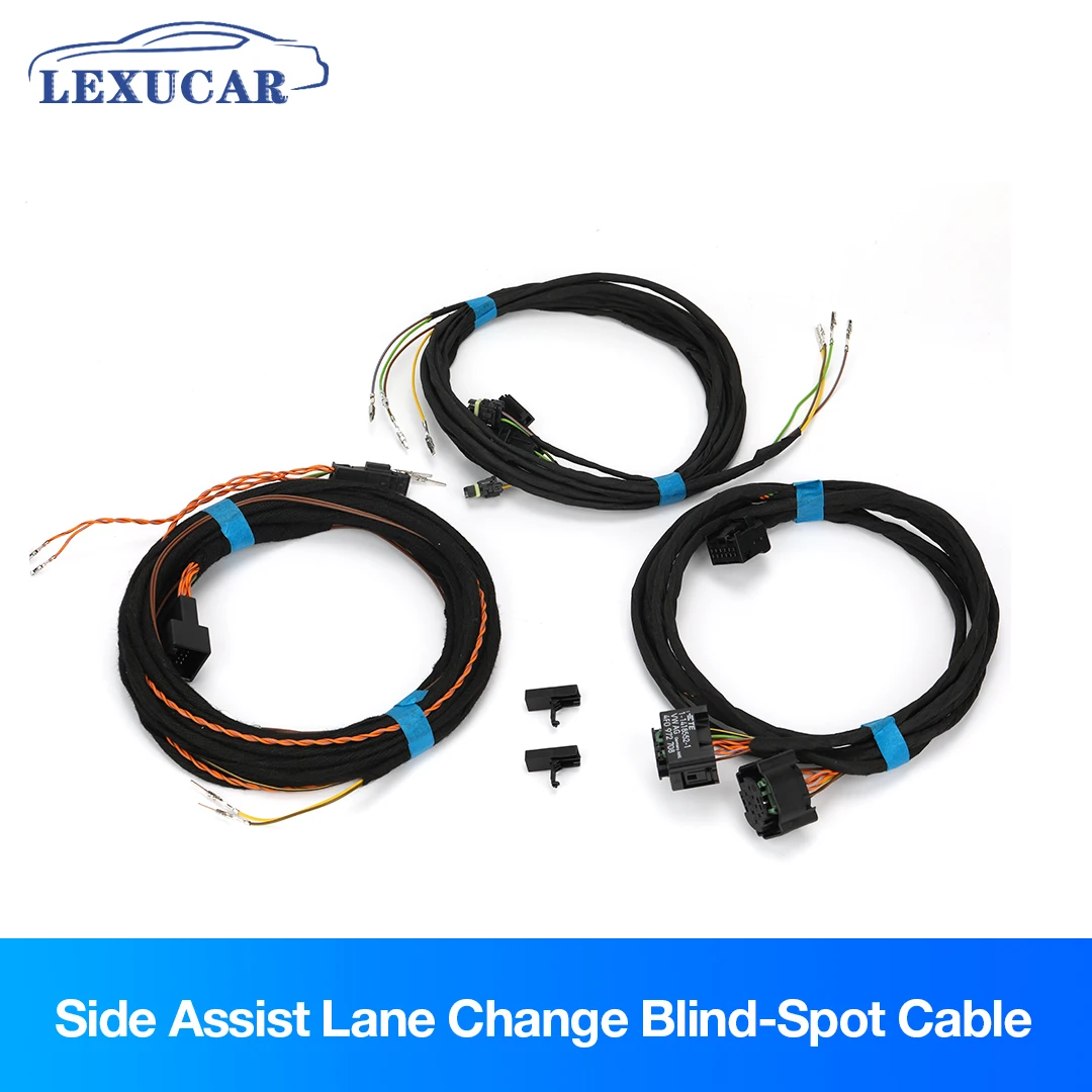Side Assist Lane Change Wire Cable Harness Blind-Spot Detection for VW MQB Golf 7 MK7 Passat B8 Variant Octavia | Автомобили и