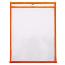 30 Разноцветные со стирающейся от маркера, без карманов, большого размера 10X13 карманы, идеально подходит для аудитории, многоразовые со стирающейся от маркера, без карманов, учить