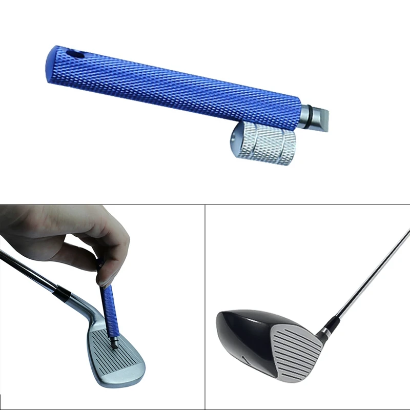 

1pc Golf Wedge Iron Groove Sharpener Club Cleaner Cleaning Tool Square Golf Groove Cutter Tool Golf Training Aids