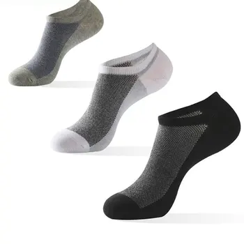 

10 pairs Plus size Men's sock slippers cotton Non-slip Silicone Invisible No show Boat Socks Summer autumn Fashion Male