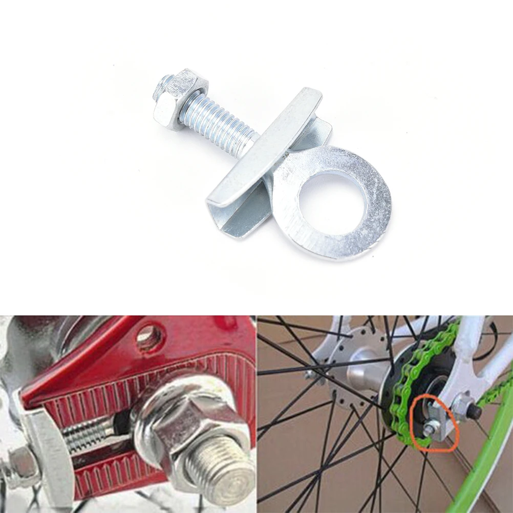 2x tendeur de chaine M6 vélo cycle 60mm ajusteur tension vis épaisseur cadre 5mm 