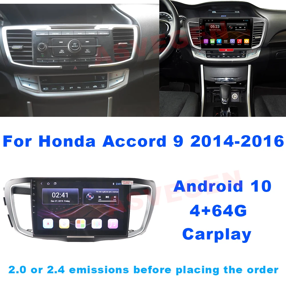 10.1'' Android 10 Car Navi Radio Player 