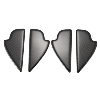 

4Pcs Carbon Fiber Inner Door Handle Bowl Cover Trim for Mazda 3 Mazda 6 CX-3 CX-5 CX-9