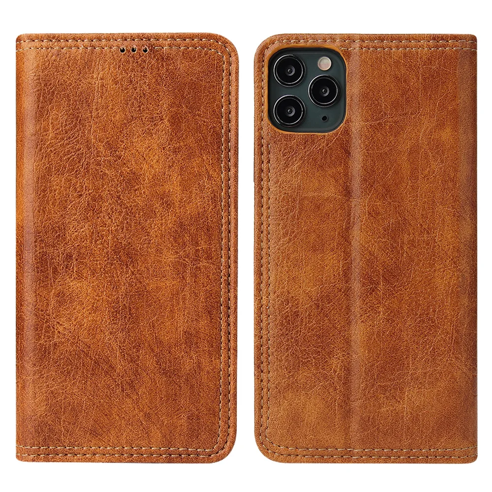 Чехол-книжка для iPhone 7 8 Plus X XR XS 11 Pro Max кожаный 4 цвета | Мобильные телефоны и