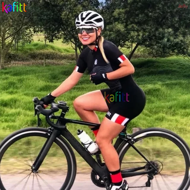Kafitt Little Monkey Female Cycling Suit Overalls For Women Rompers Summer Short Sleeve Jumpsuit Cyclist Bike Clothing With Gel Cycling Sets Aliexpress
