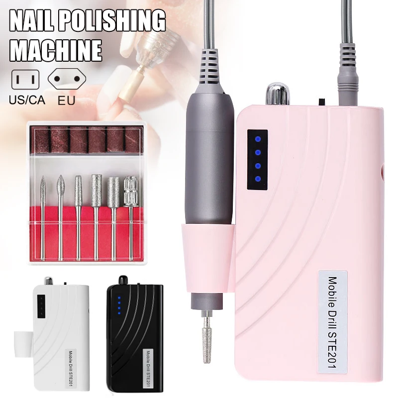 

Nail Polishing Machine Electric Nail Drill Machine Rechargeable Pen Style ManicureTools New Fashion Nail Art J3