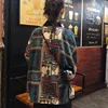 Women Blouse Cardigan Beach Style Summer Lace Up Ladies Retro Print Boho Batwing Sleeve Sunscreen Shirt Tops 3