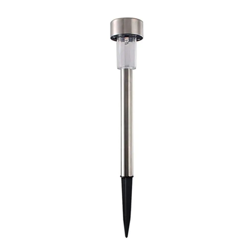 

Solar Stainless Steel Small Tube Lamp Home Waterproof Outdoor Led Courtyard Landscape Inserted Lawn Lamp
