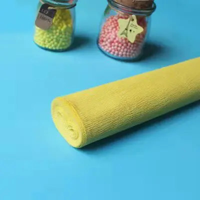 yellow Цветной Ручной Работы морщин бумажная Роза бумажный цветочный материал выдвижной материал "сделай сам" - Цвет: yellow