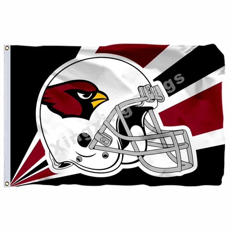 E1 Arizona Cardinals, горизонт Аризоны, флаг 3ft X 5ft, полиэстер, командный баннер, летающий размер, № 4, 90X150 см, пользовательский флаг - Цвет: E1