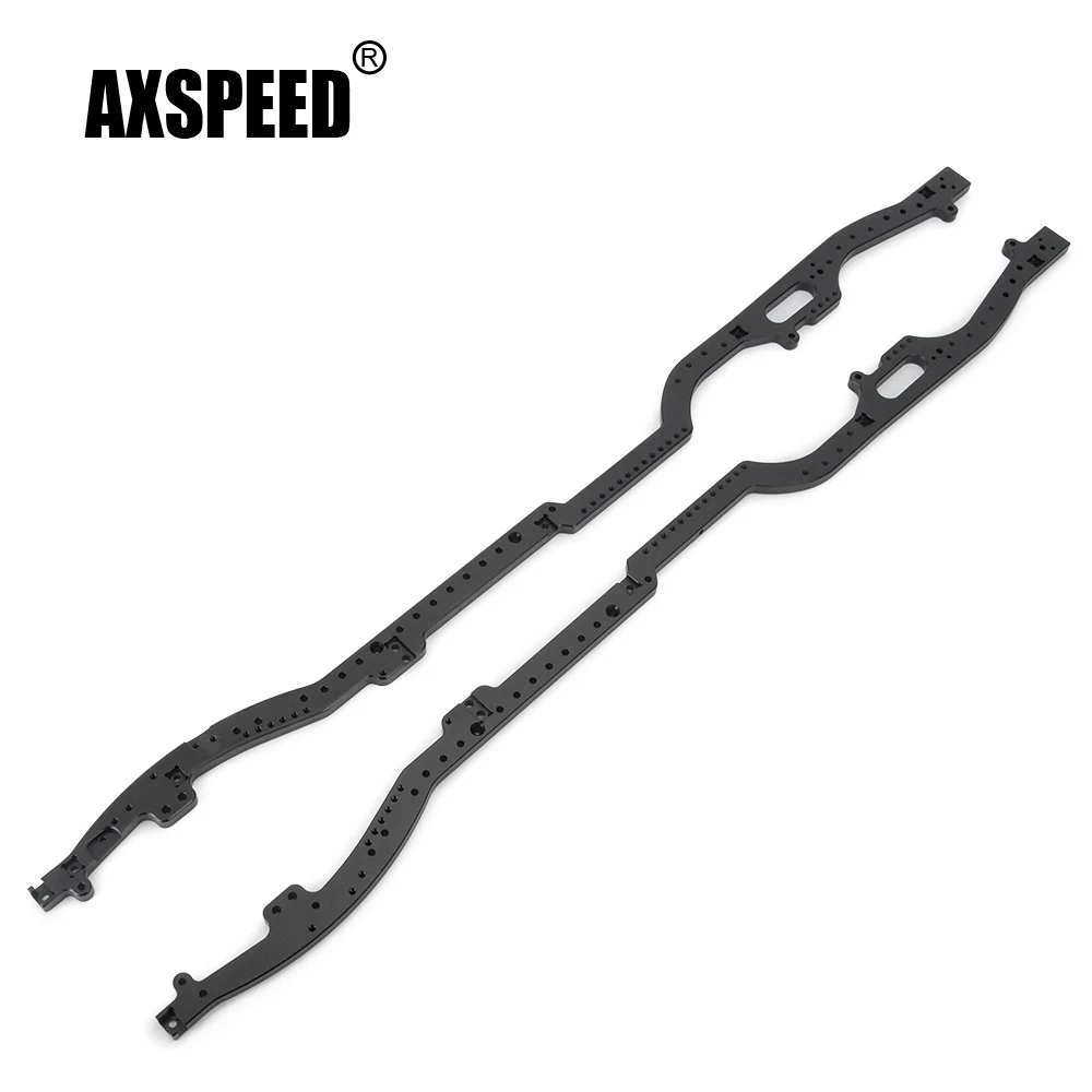 AXSPEED 1 пара радиоуправляемых гусеничных Шасси рамка рельс для осевого SCX10 90027 II 90046